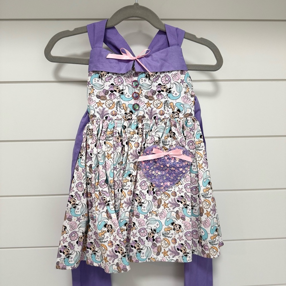 NWOT Custom Minnie Mermaid Dress